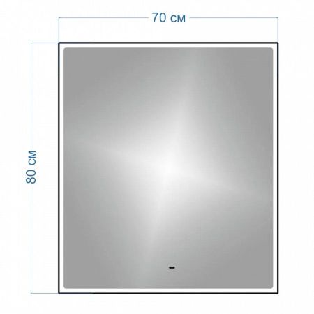 Зеркало Maretti Umbria UM147080P33EL 70x80 см, артикул UM147080P33EL