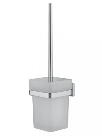 Туалетный ершик в комплекте WONZON & WOGHAND FLAT, Хром (WW-9729), артикул WW-9729
