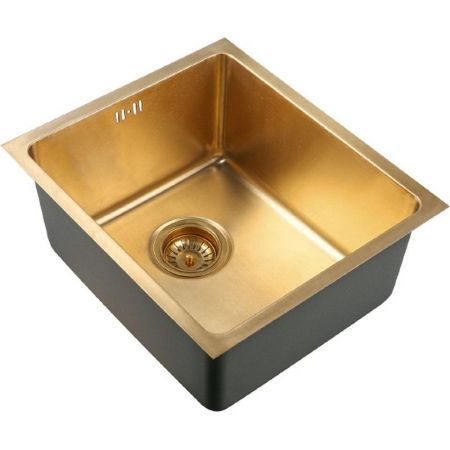 Кухонная мойка ZorG Bronze Штам SZR 4438 BRONZE Бронза, артикул SZR 4438 BRONZE