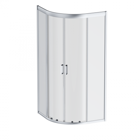 W90G-401-090WT Gem душевое ограждение 90х90, стекло прозрачное, профиль матовое серебро, без поддона, артикул W90G-401-090WT