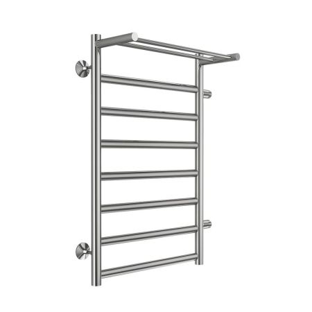 Полотенцесушитель водяной с полкой (боковое подключение) Terminus Хендрикс П8 50х80, артикул 4670078530417