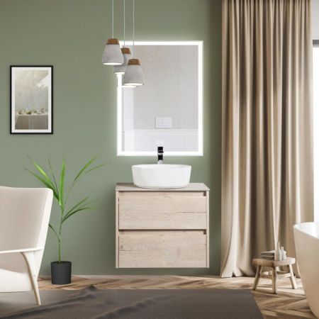 Зеркало BelBagno SPC-GRT-700-800-LED-TCH-WARM, артикул SPC-GRT-700-800-LED-TCH-WARM