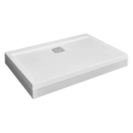 Акриловый поддон для душа Radaway Argos D 80x100x15 белый, артикул 4ADN810-02