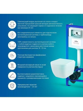 Комплект 9 в 1 Lavinia Boho Relfix Aveo Rimless 97020188, артикул 97020188