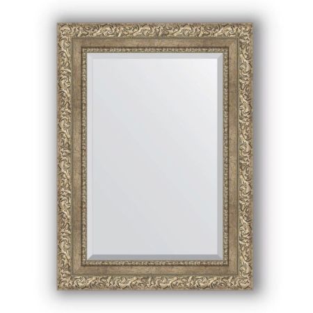 Зеркало Evoform Exclusive 75х55 Виньетка античное серебро