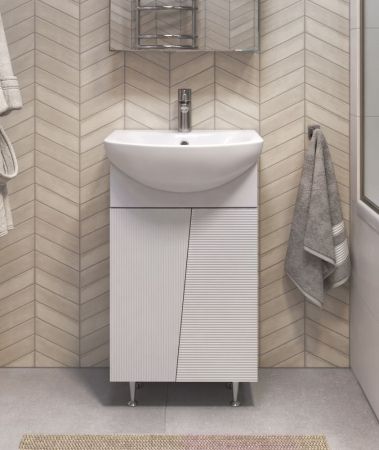 Тумба под раковину напольная VIGO Selena tn.SEL.BAL.55.2D, 55 см, артикул tn.SEL.BAL.55.2D