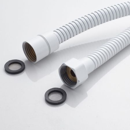 Смеситель для ванны Shevanik S4002C, белый