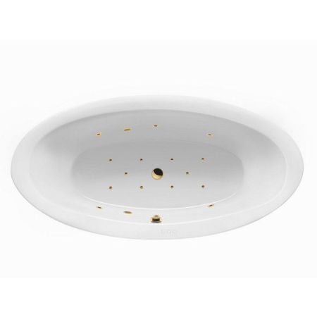 Ванна EXCELLENT Lumina 190x95 "RELAX" (золото), артикул WAEX.LUM19.RELAX.GL