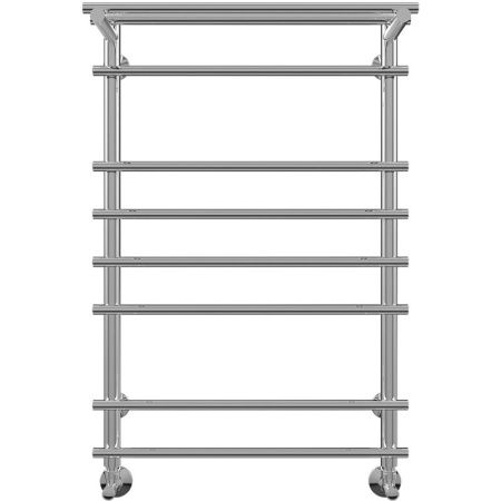 Водяной полотенцесушитель Terminus Ватра П8 500x796 4670030723246 с полкой Хром