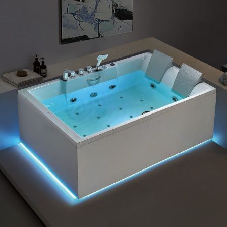 Акриловая ванна SSWW AU818 180х120 R с гидромассажем