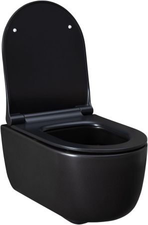 Чаша подвесного унитаза Allen Brau Priority 4.31002.31 черный матовый, артикул 4.31002.31