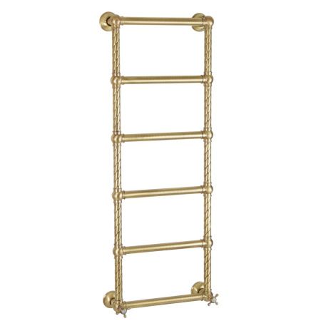 EDERA SX Полотенцесушитель электрический h1200/1280x410/490 мм.(включение слева), бронза