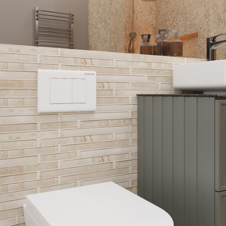 Клавиша для инсталляции CHARUS TM
Серия: MINIMALISTA
Материал: Пластик ABS
Тип: Механический
Размер: 245*165*11,7
Цвет: Белый матовый, артикул FP.310.12.01