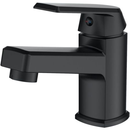 Смеситель для раковины Orange OneLife P02-021b Черный, артикул P02-021b