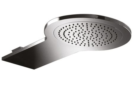 Graffio Newton, консольная душевая головка 47x24 см, 1 режим: дождь, цвет хром