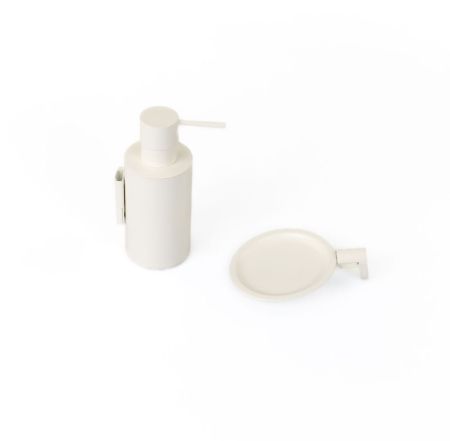 Stil Haus Hashi, настенная металлическая мыльница, цвет белый матовый, артикул HS09M(24)