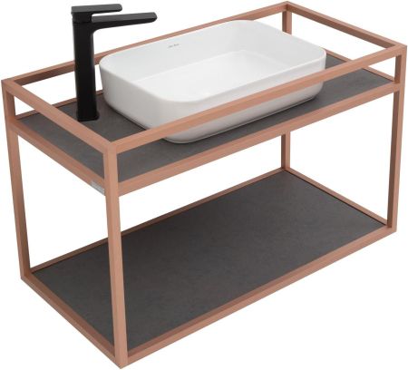 Консоль под раковину Allen Brau Liberty 90 1.33003.60 медь браш, артикул 1.33003.60