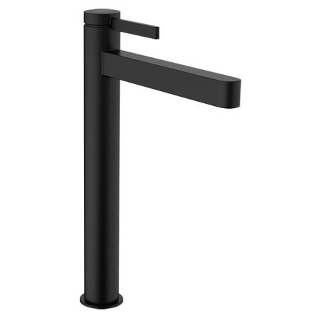 Смеситель для раковины, Hansgrohe, Finoris, тип открывания воды-однорычажный, тип регулирования воды-керамический картридж, монтаж-на раковину/столешницу, отверстия для монтажа-1, высота, мм-328, вынос излива, мм-208, тип излива-неподвижный, донный клапан, артикул 76070670