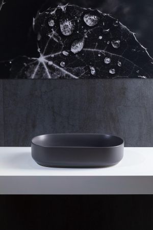 Раковина накладная Allen Brau Fantasy 55 4.11022.AN антрацит, артикул 4.11022.AN