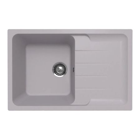 Кухонная мойка Ulgran Quartz Gerda 780-04, платина, артикул Gerda 780-04