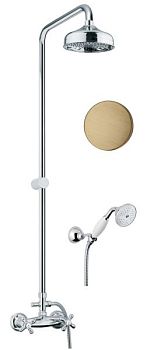 Душевая система Fiore MARGOT 26ZZ0620, бронза