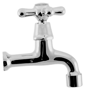 Кран для одного типа воды Rav Slezak Morava retro MK193 хром, с керамической кран-буксой