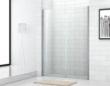 Душевая дверь в нишу CEZARES ECO-O-B-2, артикул ECO-O-B-2-80-P-Cr