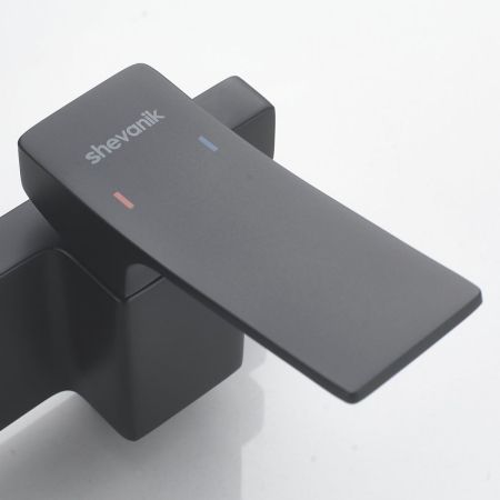 Гигиенический душ со смесителем Shevanik S6105H-1, черный