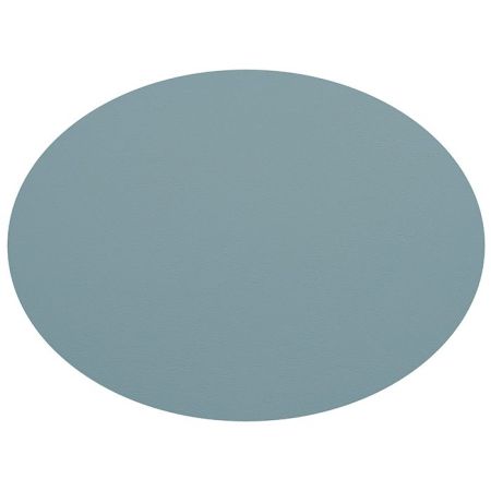 ADJ Овальный плейсмат, 47,5x35 см., цвет: небесный/эвкалипт, артикул 0001.50/60