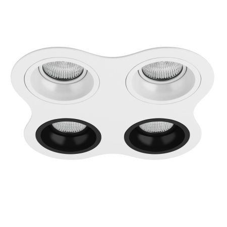 Комплект из светильников и рамки DOMINO Domino Lightstar D64606060707, артикул D64606060707