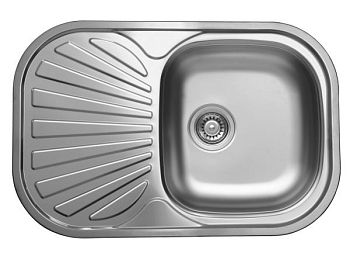 Кухонная мойка UKINOX Галант GAL730.480 -GT8K 1R, 48*73