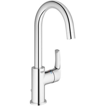 Смеситель для раковины GROHE Eurosmart New с цепочкой, хром (23743002), артикул 23743002
