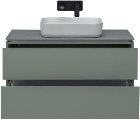 Тумба под раковину Allen Brau Infinity 100 1.21003.CGM олива матовый, артикул 1.21003.CGM