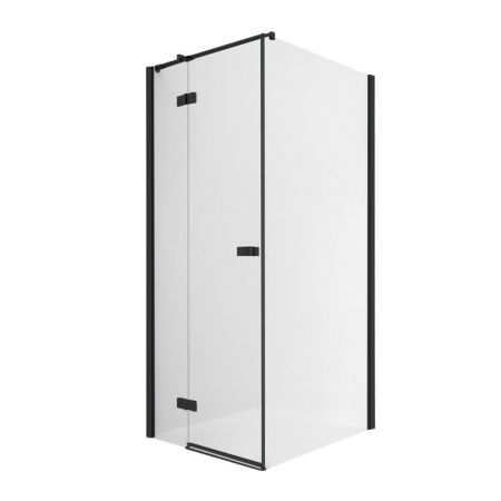 Душевое ограждение NEW TRENDY REFLEXA BLACK L 120x100x200 EXK-1340/EXK-0297 (черный), артикул EXK-1340/EXK-0297