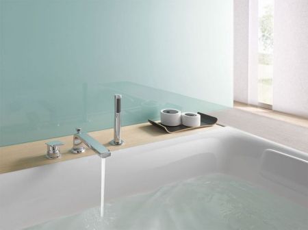 Смеситель на борт ванны Kludi E2 494470575 Хром, артикул 494470575