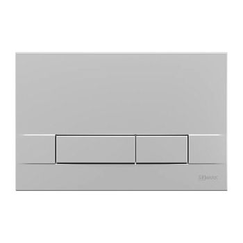 Кнопка смыва Lemark BIT для инсталляции, механическая, хром матовый (9803007)