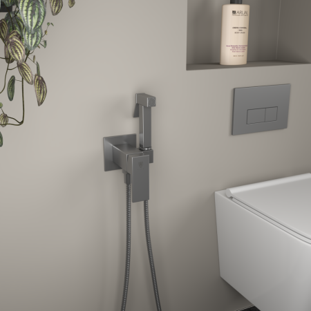 Гигиенический душ встраиваемый RUSH Thira (TR3635-99Grey), артикул TR3635-99Grey