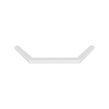 Декоративный профиль под душевое ограждение IDDIS Steel 100х100 белый (STE5WS0i22)