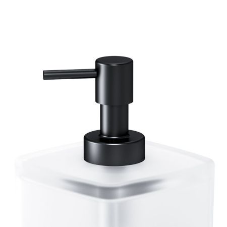 A50A36922 Inspire V2.0, Стеклянный диспенсер для жидкого мыла с настенным держателем, черный, шт A50A36922 Inspire V2.0, Стеклянный диспенсер для жидкого мыла с настенным держателем, черный, шт