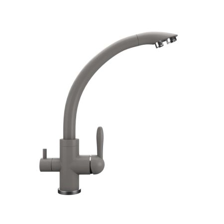 Смеситель для кухни Ulgran UQ-017-09, асфальт, артикул UQ-017-09