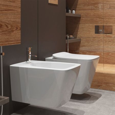 Унитаз Timo Soli TK-303 подвесной с сиденьем Микролифт, артикул TK-303