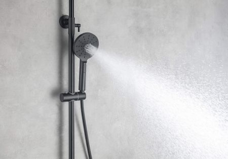 Душевая система 3jet 250мм AQUATEK Reno AQ2046MB, артикул AQ2046MB