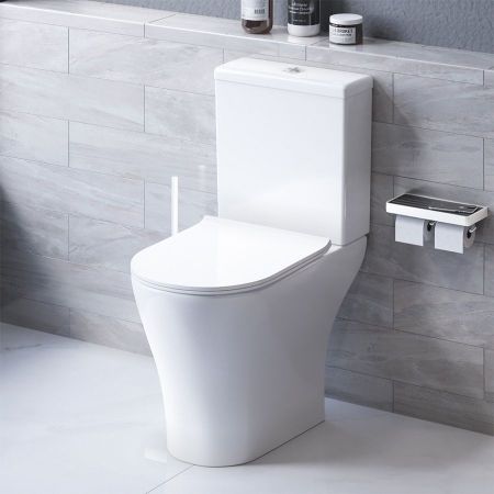 DX86C8600SC Sirius унитаз-компакт безободковый с сиденьем микролифт, артикул DX86C8600SC