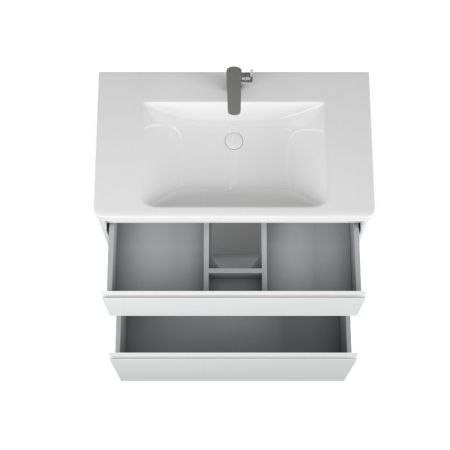 Тумба Malaren 80, 2 ящика, белая, артикул OW03.06.05