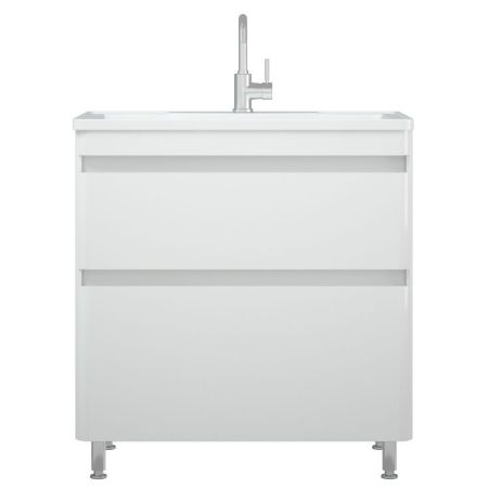 Тумба напольная "Алабама 80 Z2", белая, Adel 80, артикул SD-00000595