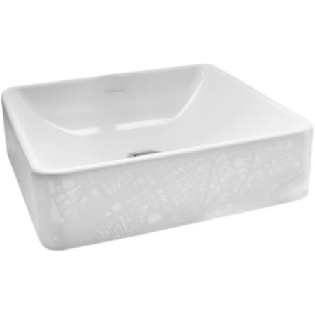 Раковина JACOB DELAFON VOX EVG102-PT5 (встраиваемая сверху, (40*40), белый) ССП, шт