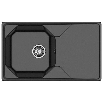 Кухонная мойка GranFest UNIQUE 840L, черный