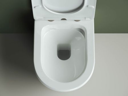 Подвесной унитаз Highlight Rimless CN1804, артикул CN1804