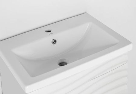 Тумба под раковину Style Line Вероника 60 Люкс Plus подвесная Белый, артикул ЛС-00000180