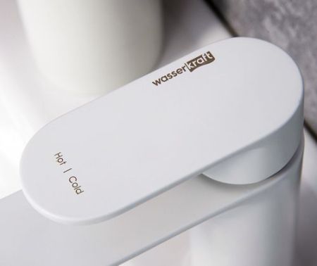Смеситель для раковины WasserKRAFT Mindel 8503 Белый матовый